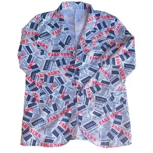 Fake news blazer